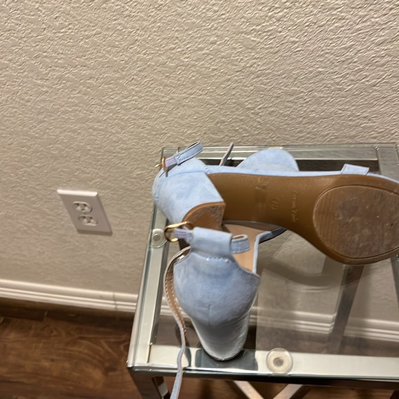 Light Blue Sandles - Picture 3 of 3